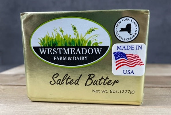 BUTTER, SALTED, WESTMEADOW FARM & DAIRY- 8oz